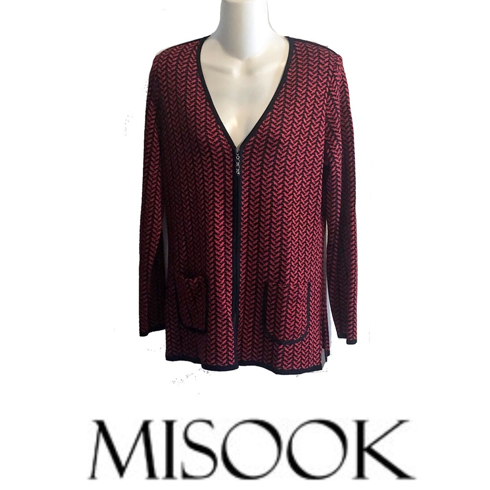 Misook Evening Holiday Jacket Blazer Cardigan